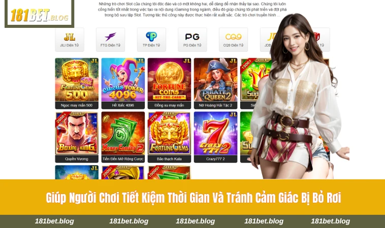 Trải nghiệm người dùng khi thao tác trên hệ thống 181BET