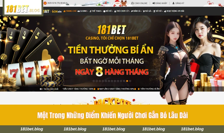 Các danh mục trò chơi nổi bật tại 181BET