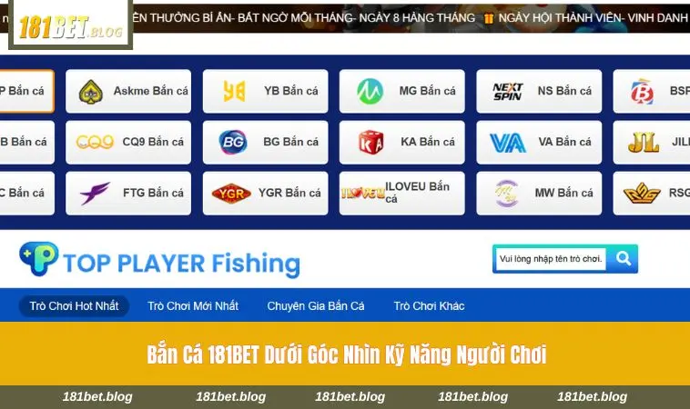Khoảnh khắc săn cá trong game online 