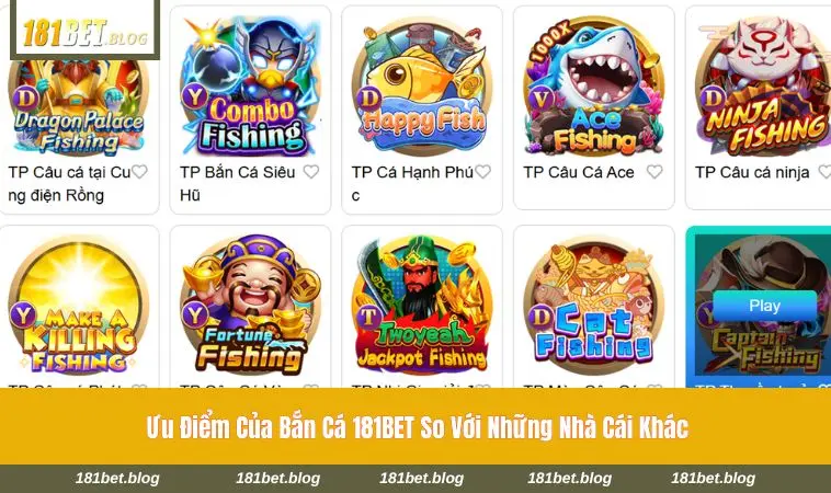 Không gian bắn cá số hóa với nhịp chơi rõ ràng 