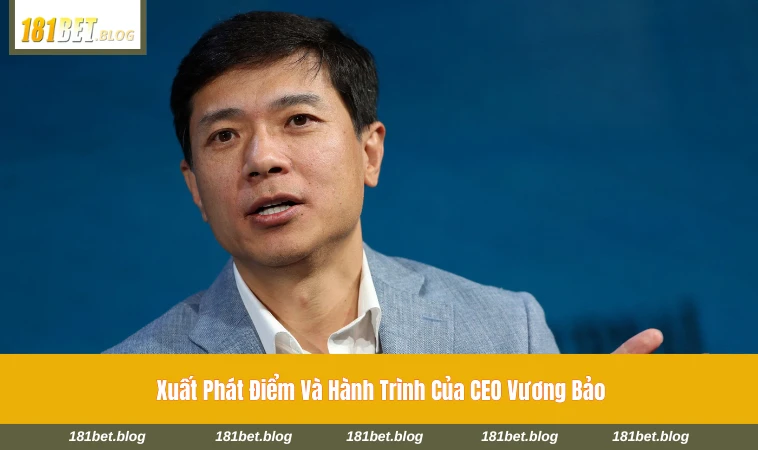 Chân dung Vương Bảo trong môi trường làm việc chuyên nghiệp